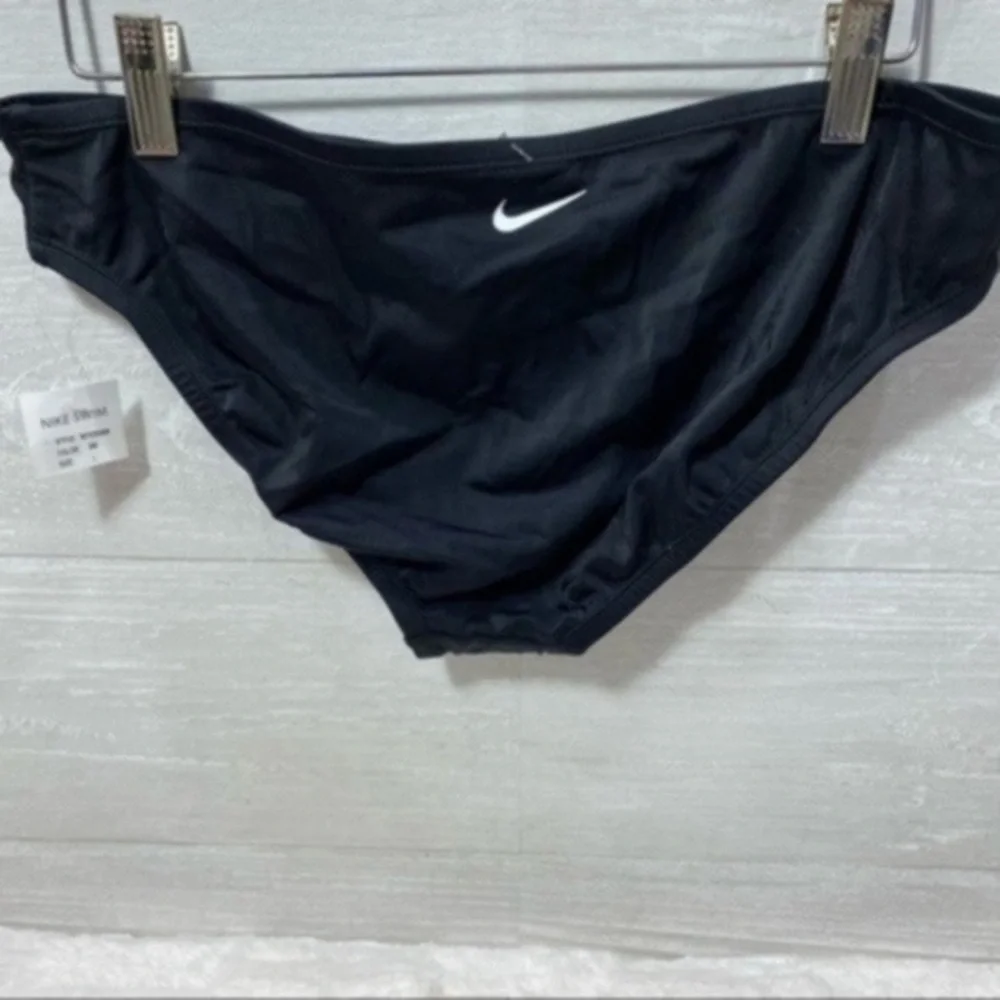NWT Nike Women's Bikini Bottom Black Size L